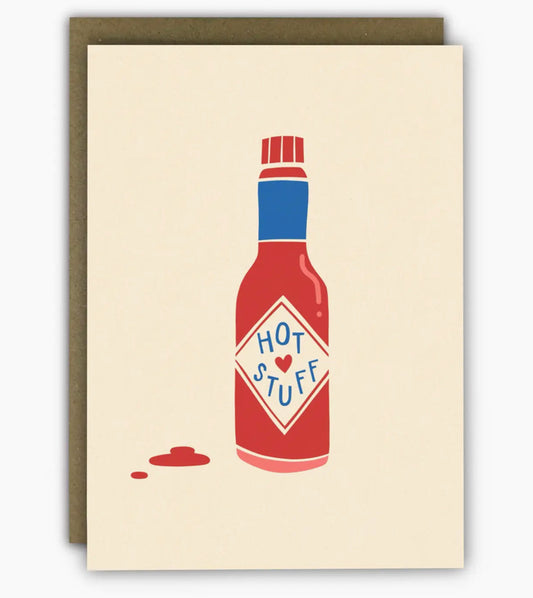 Hot Stuff Anniversary Card