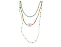 Cressida Multi Row Beaded Necklace