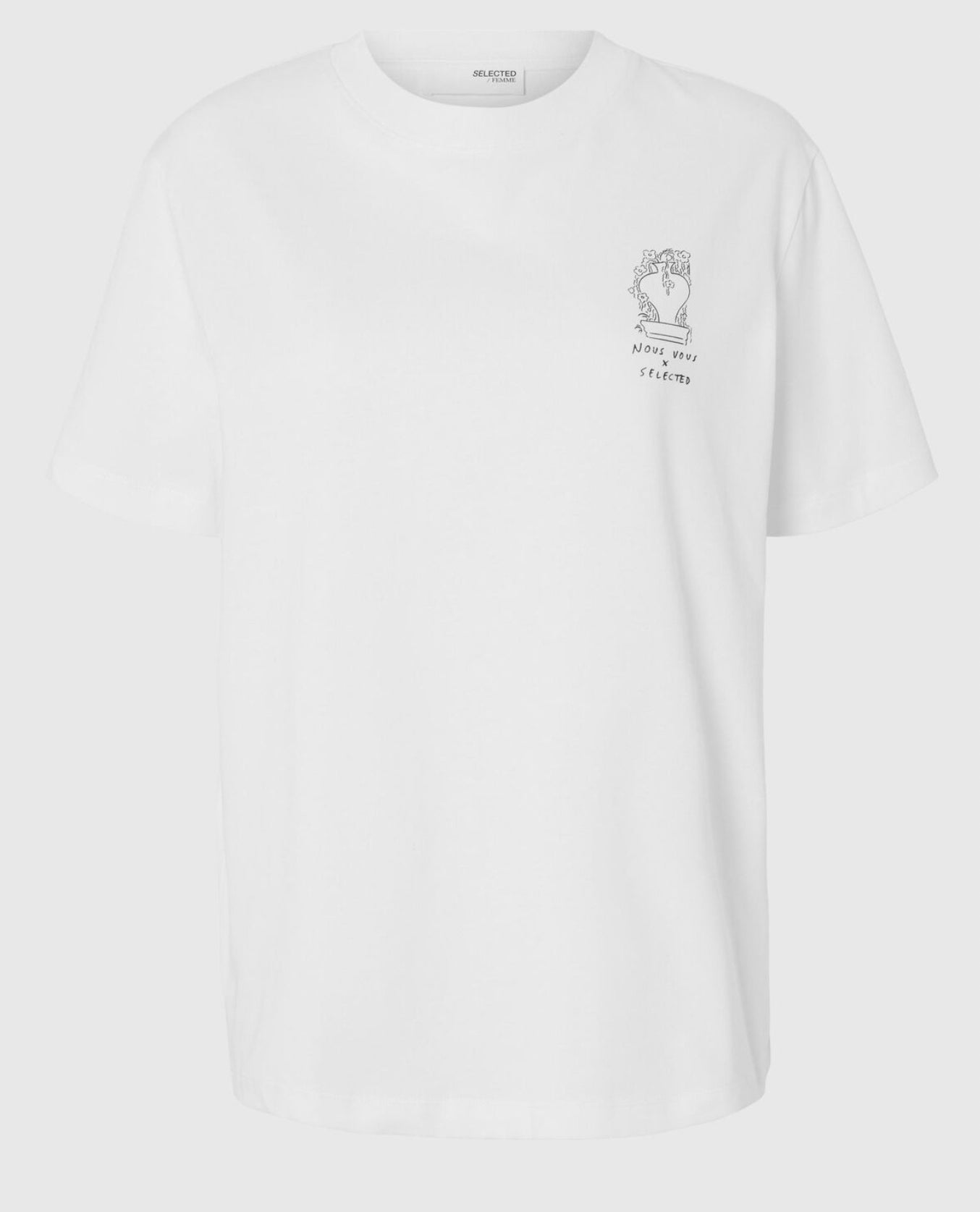 SLFRELAX COLWOMEN SS PRINTED TEE