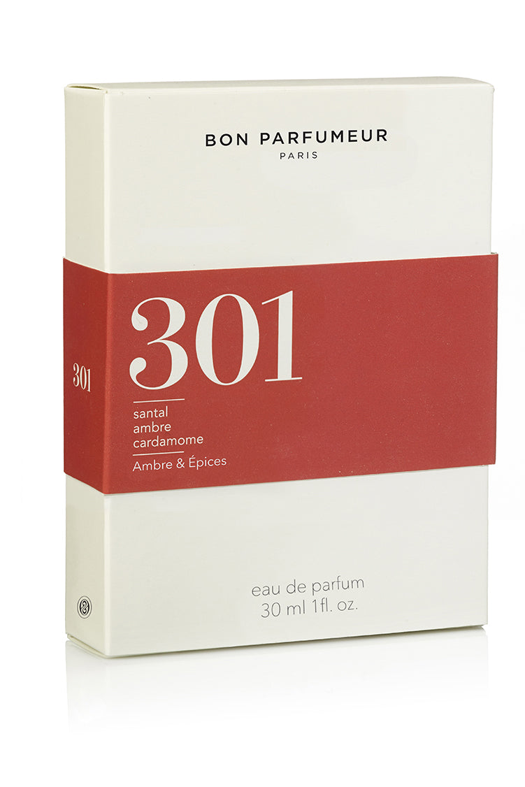 301 Amber, Cardamom, Sandalwood perfume
