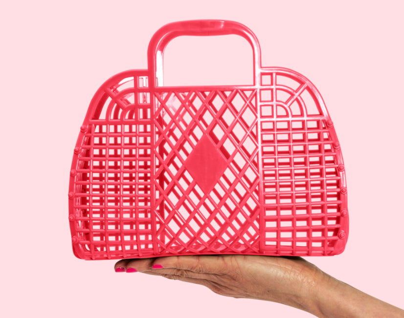 SunJellies Small Retro Basket