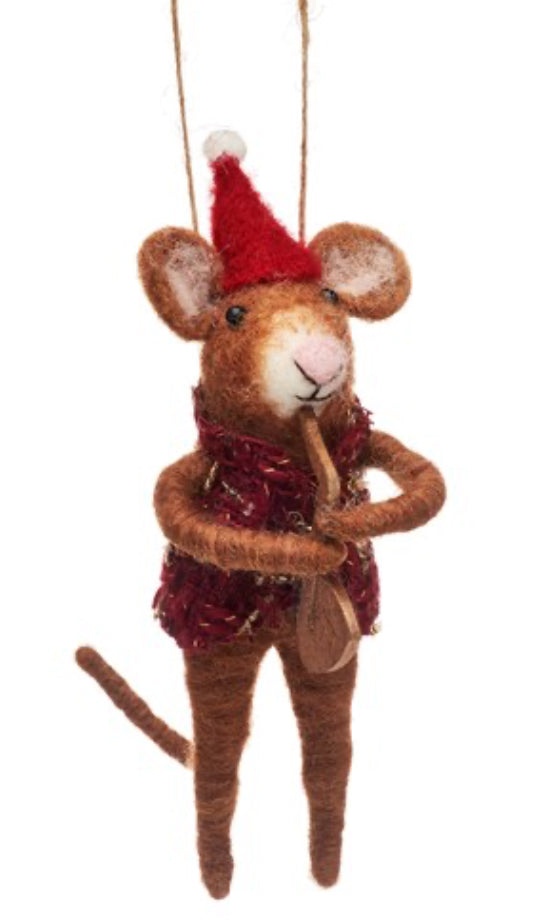 Musician Mice Hanging Decoration - Assorted