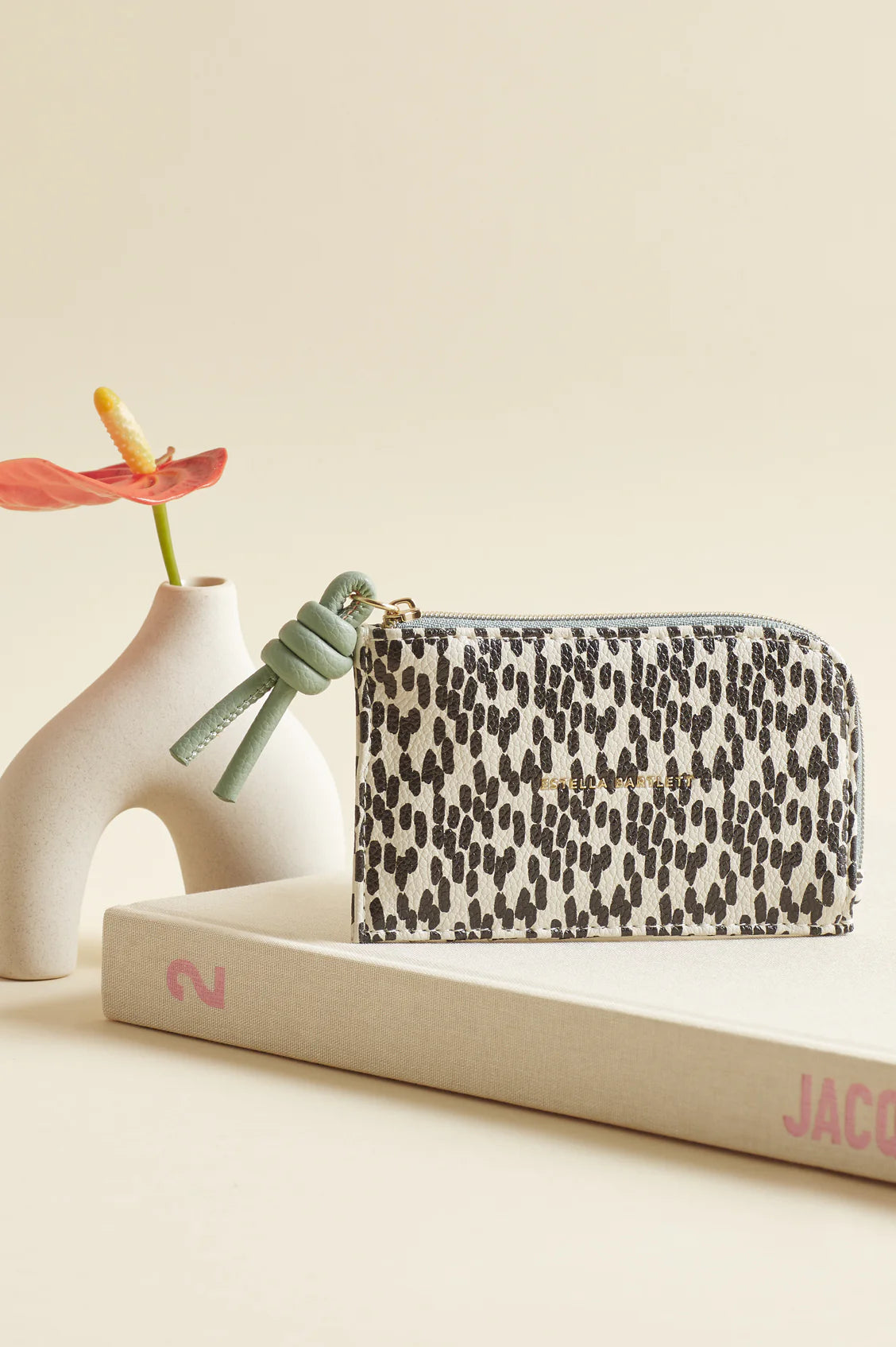 Knot Card Purse - Spot Print