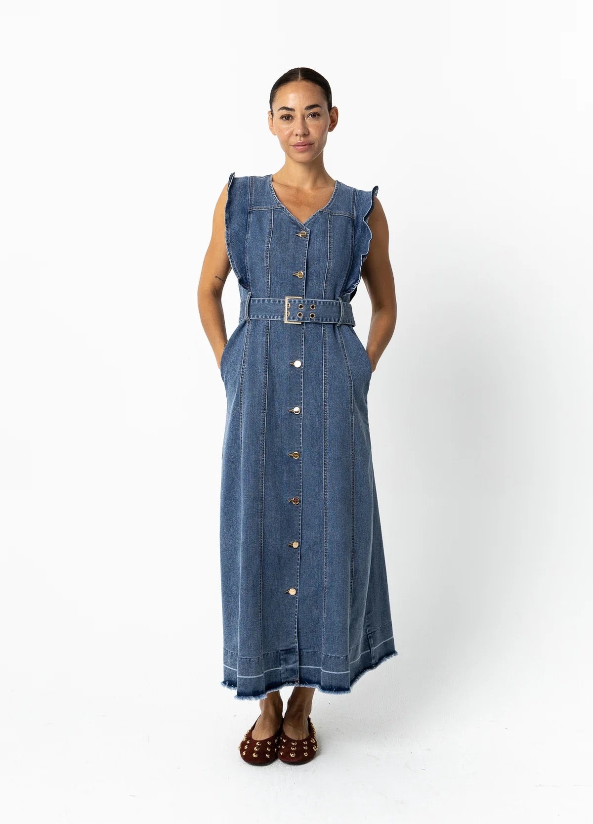 DENIM DRESS