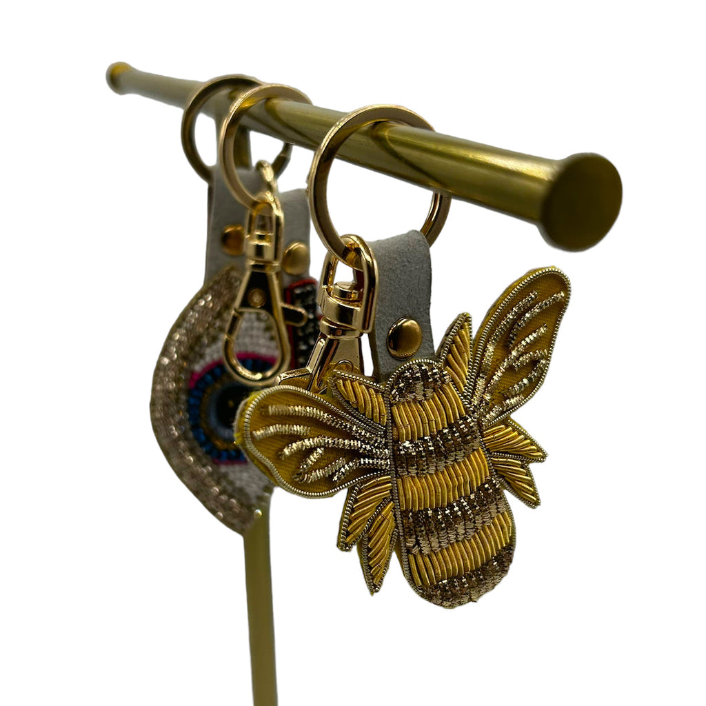 Golden Bee Keyring