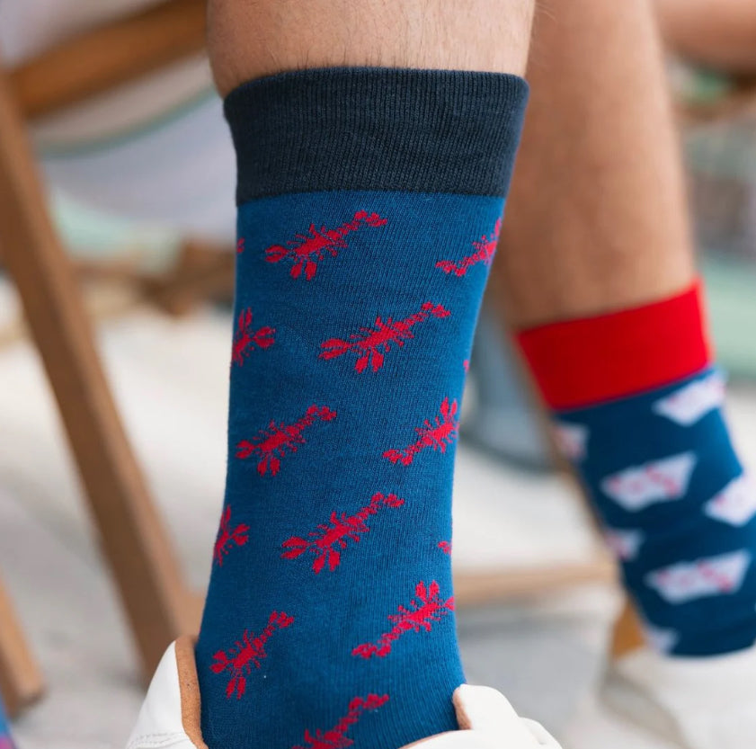 Lobster Bamboo Socks