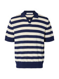 SLHTORINO SS KNIT RELAXED OPEN POLO