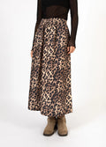 ELISE SKIRT LEO PRINT