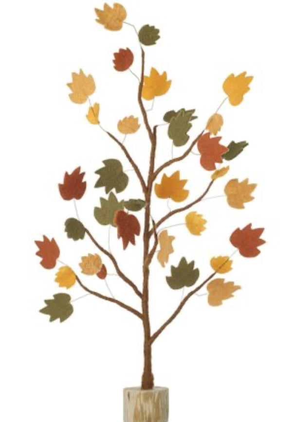 Autumn Leaves Tree Decoration