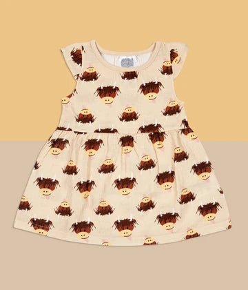 Neutral Hamish Summer Dress