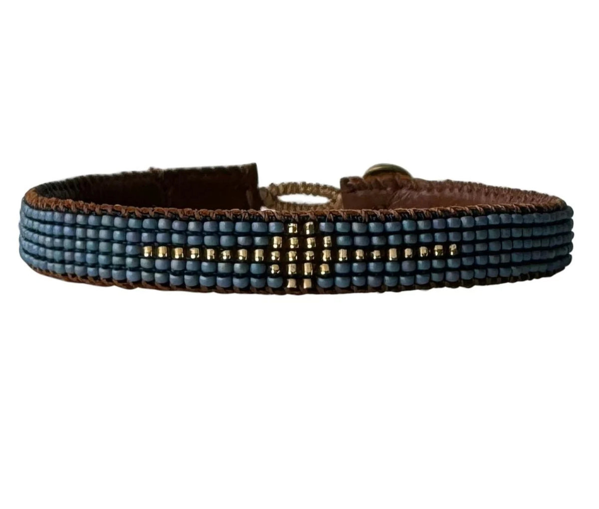 DC08 Leo Petrol Bracelet
