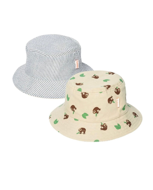 Sleepy Sloth Reversible Bucket Hat