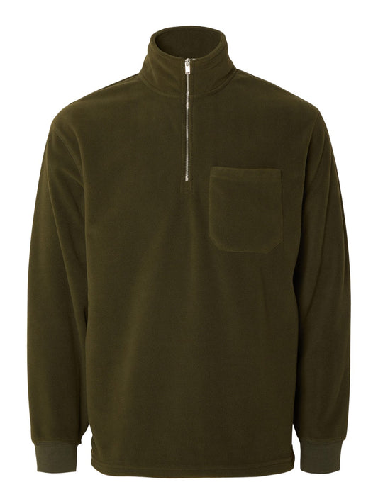 SLH Half Zip Fleece - Forest Night