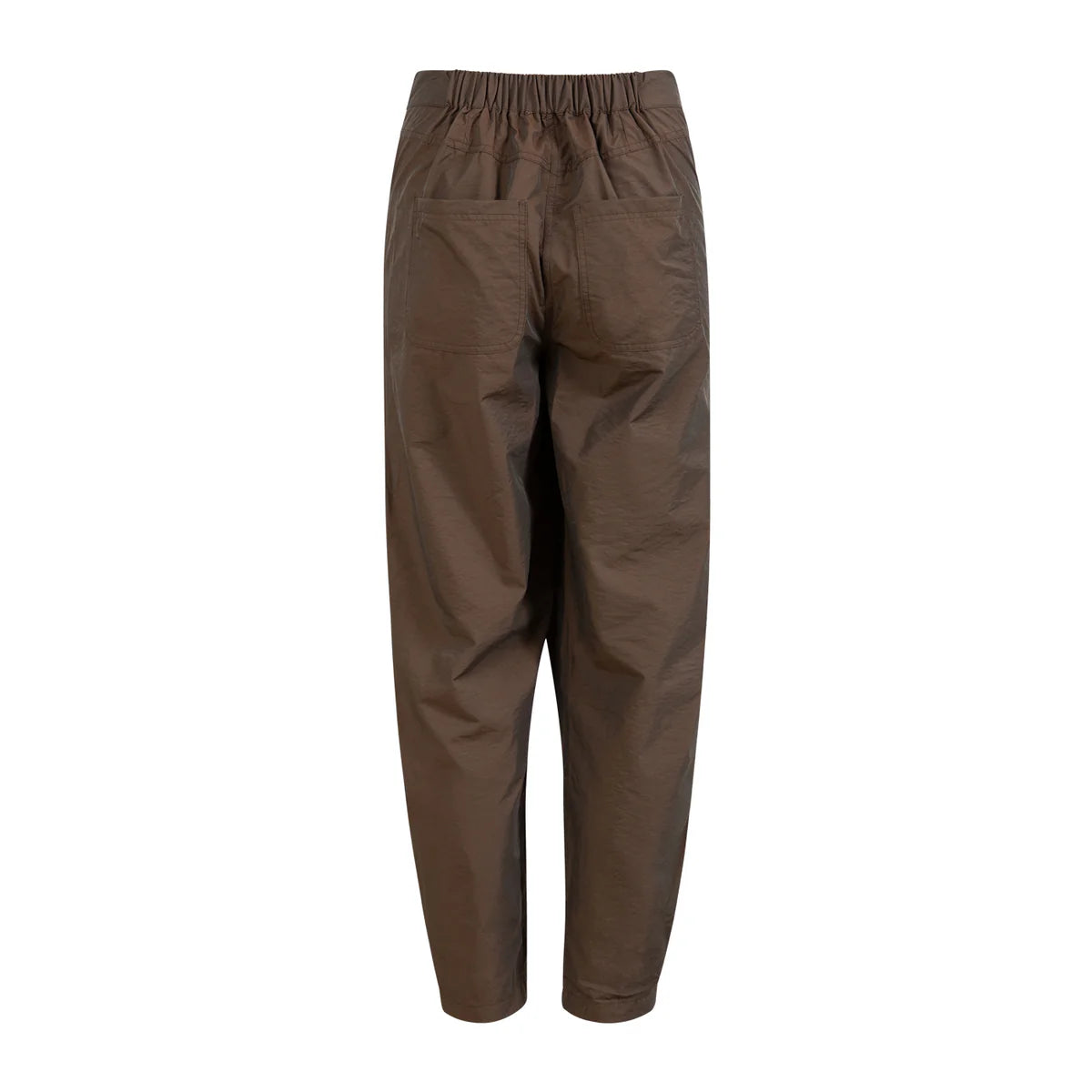 SILLE FIT CARGO PANTS - WARM BROWN