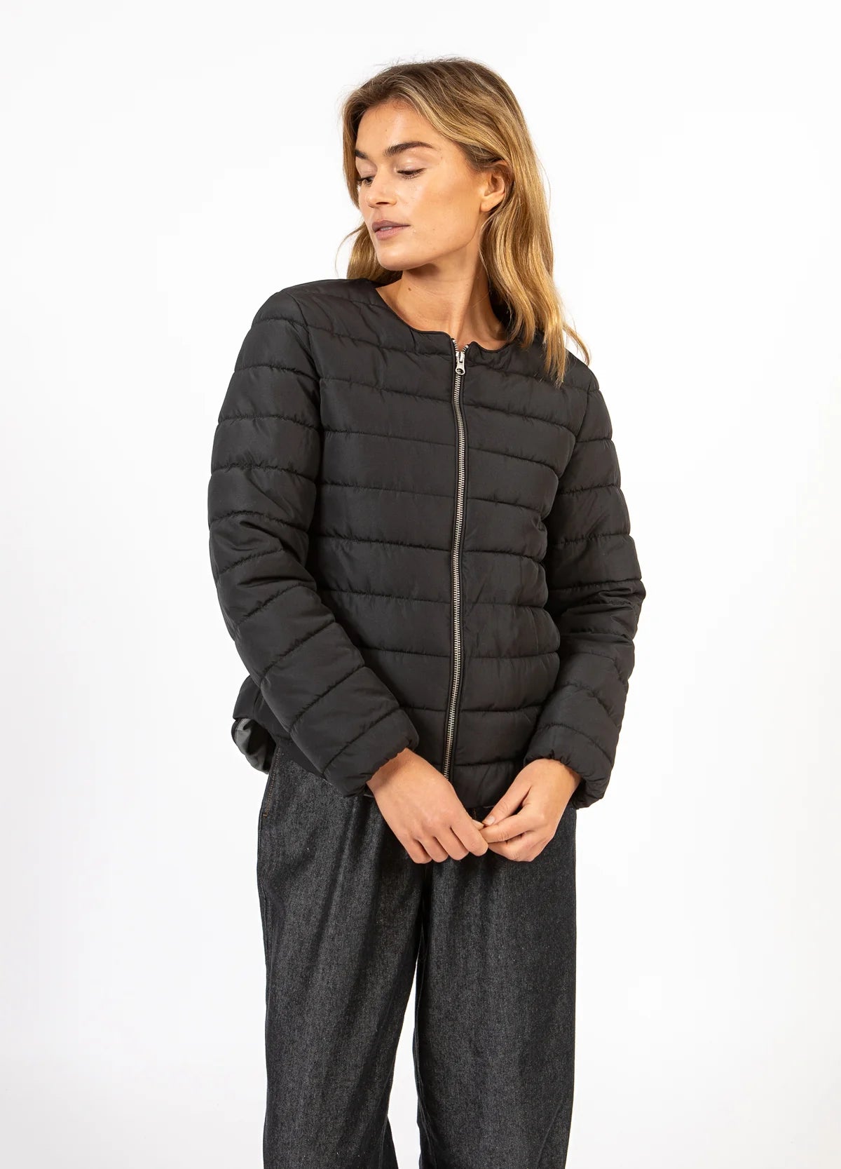 CC Heart ASTA Quilted Slim Jacket