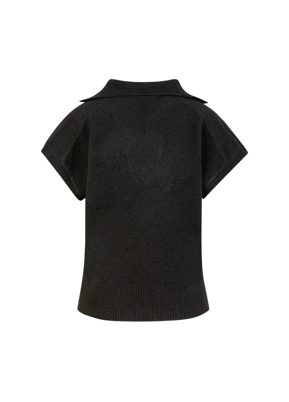 EMERIE KNIT POLO TOP