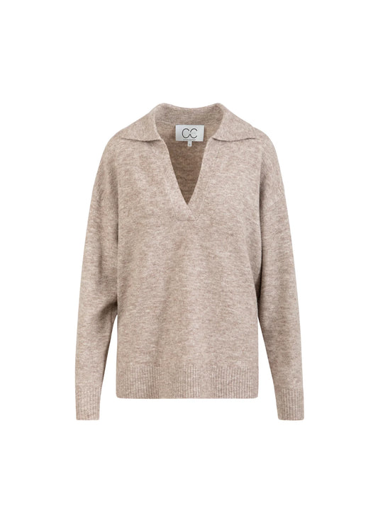 CC Heart EMERIE Polo Sweater