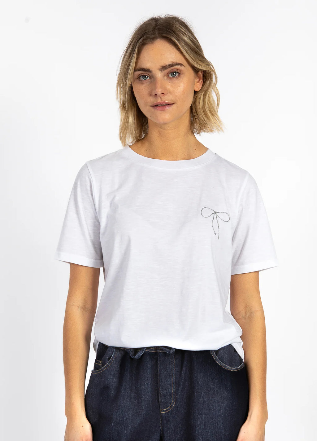 TINY BOW TEE