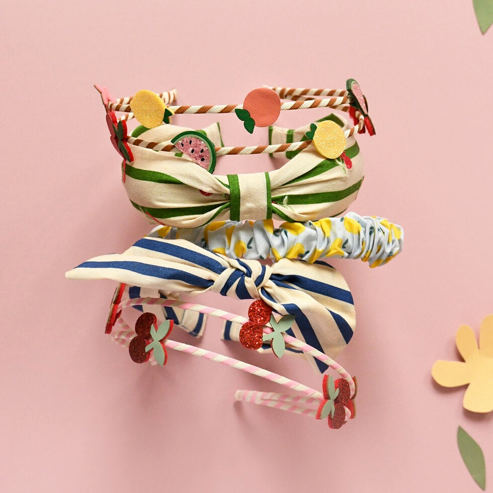 Riviera Stripe Tie Headband