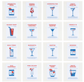 Cocktails - A3 Print