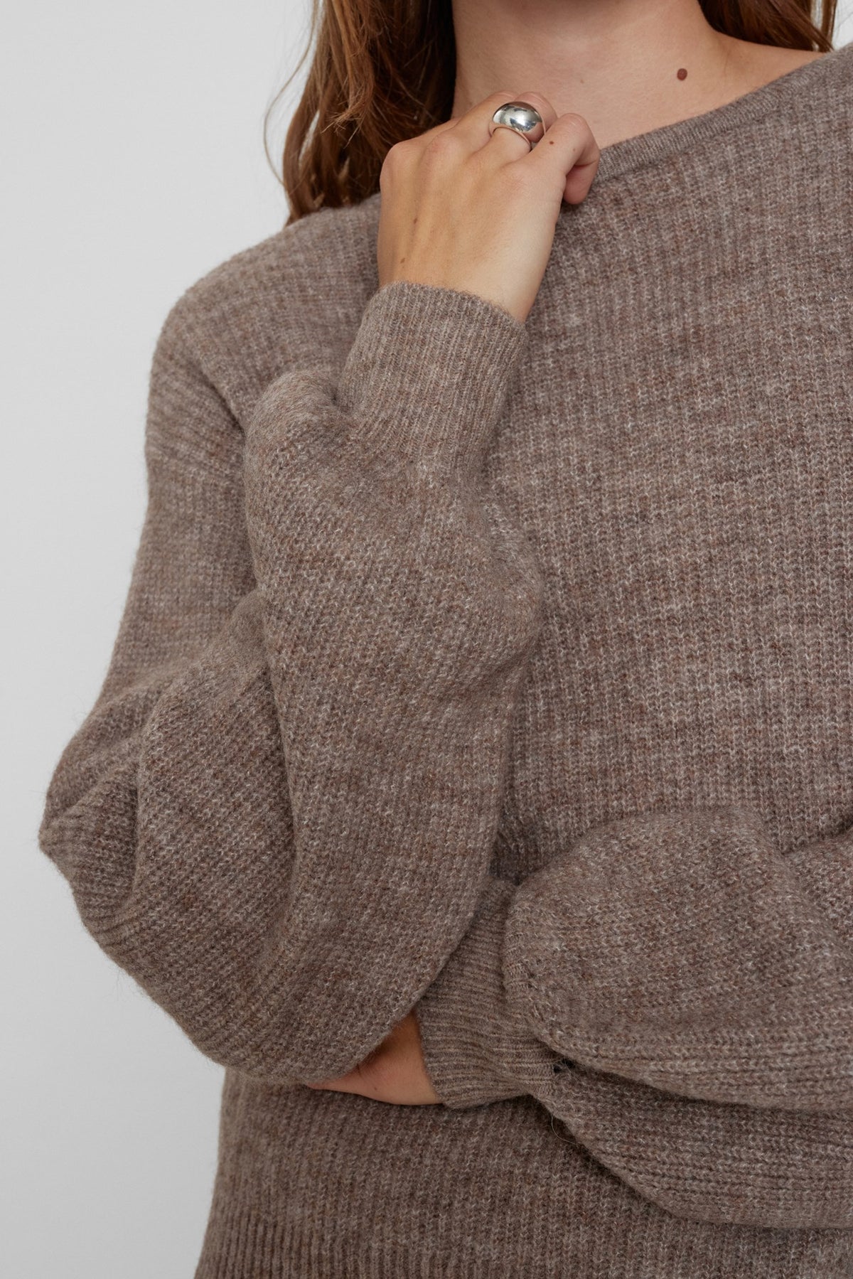 NUMELIA PULLOVER - Brownie