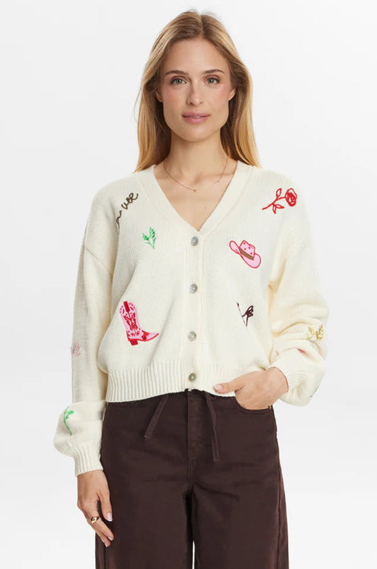 NUWALLY CARDIGAN - Pristine