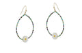 Cressida Beaded Daisy Earrings