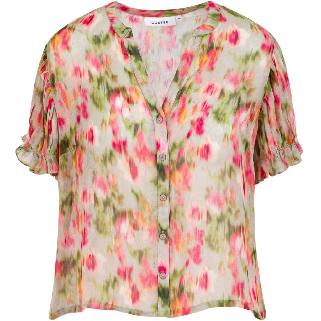 TOP IN FLORAL FADE