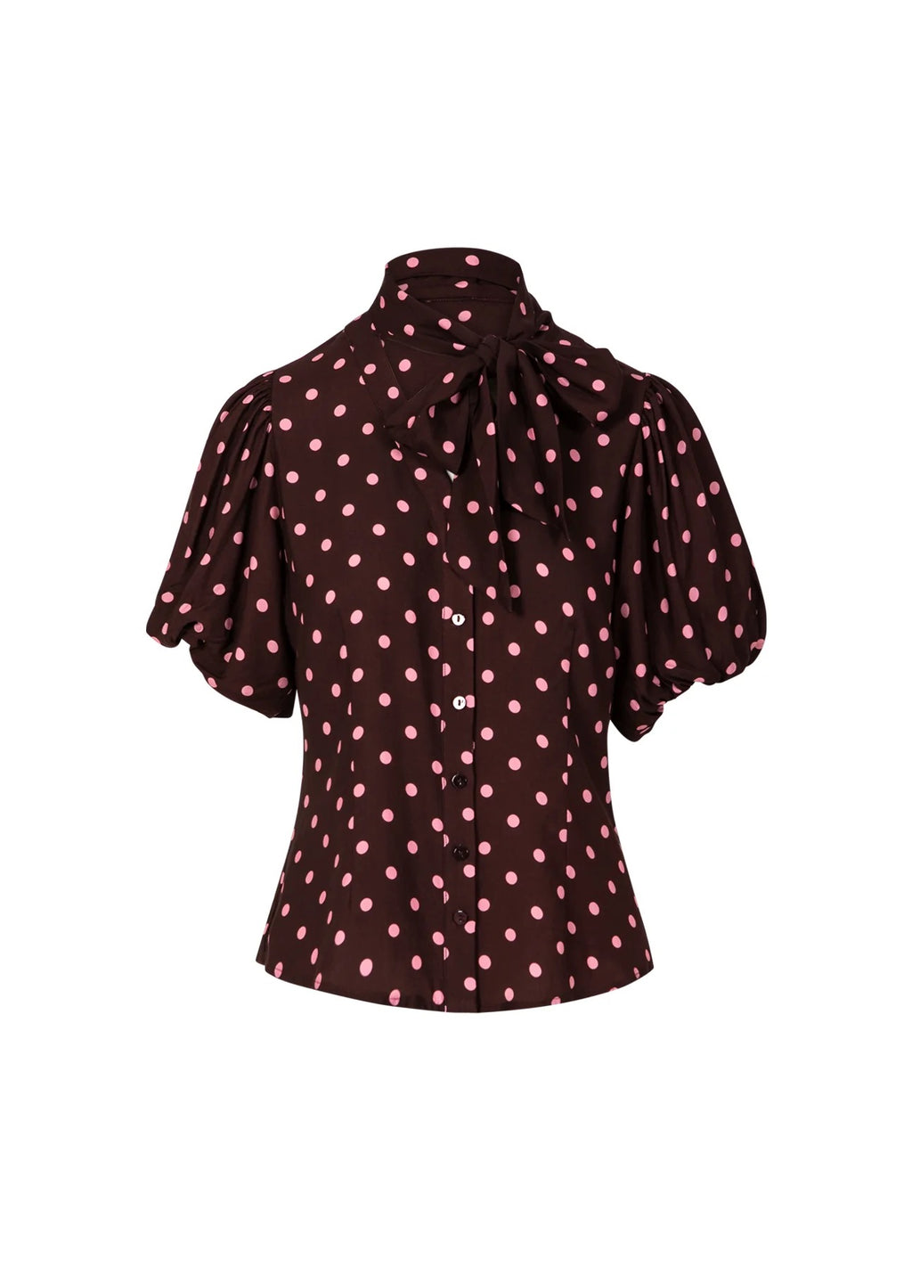 BLOUSE WITH DOTS