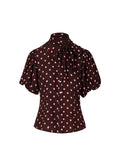 BLOUSE WITH DOTS