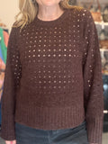 NURIETTE DOT PULLOVER