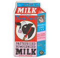 Milk Carton Greeting Card