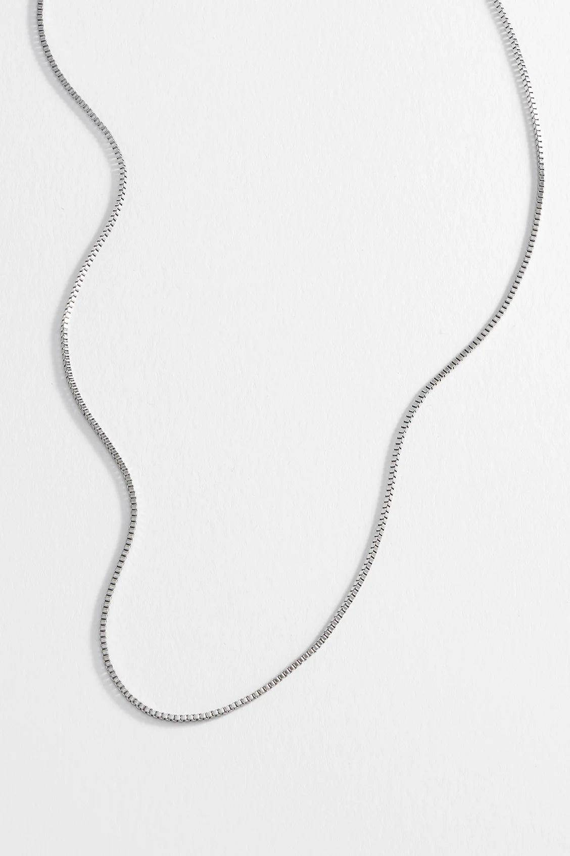 Mens Box Chain Necklace 1.2MM