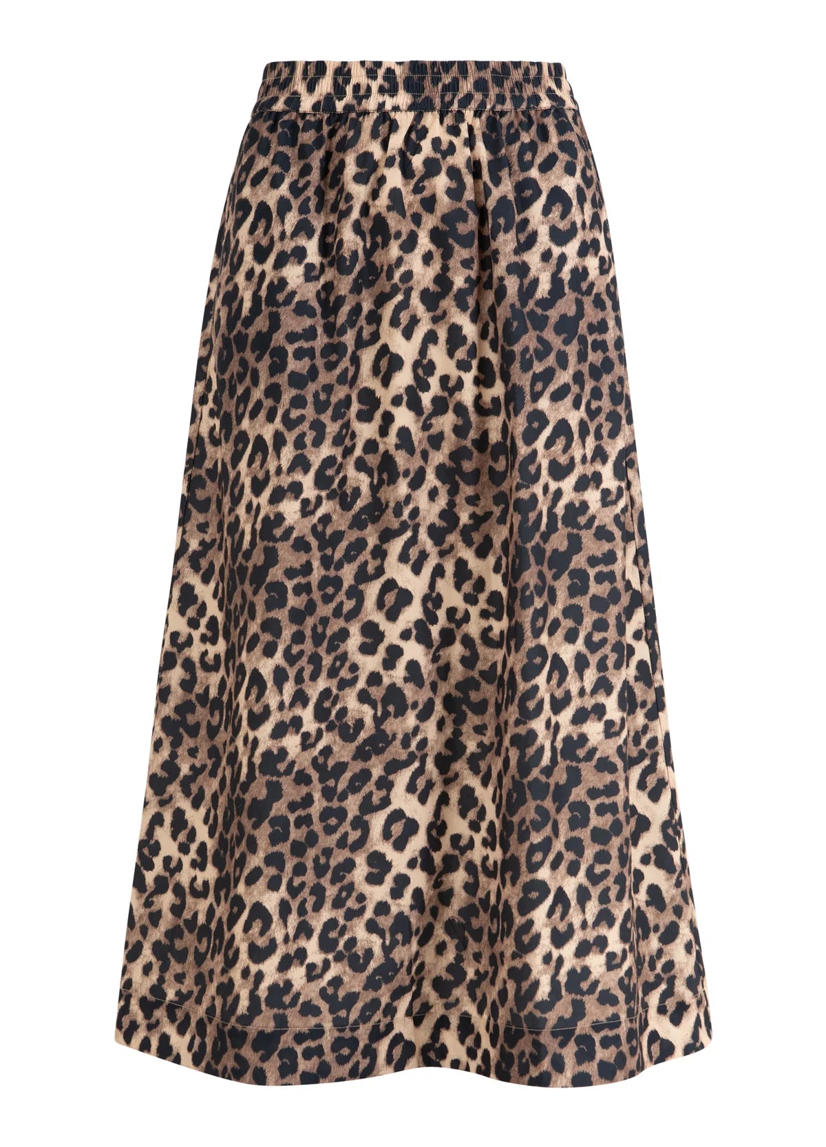 CC Heart ELISE Long Skirt - Leo Print