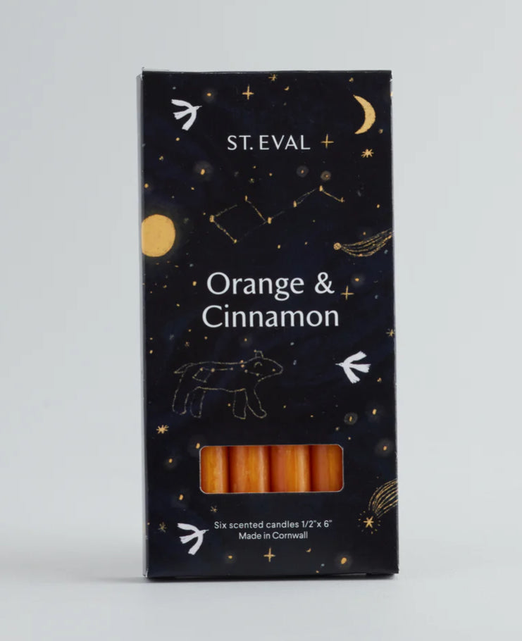 Orange & Cinnamon Mini Christmas Candles