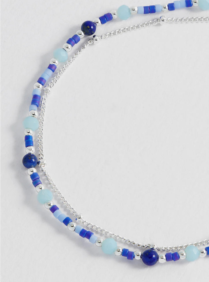 Mini Gemstone Duo Chain Bracelet