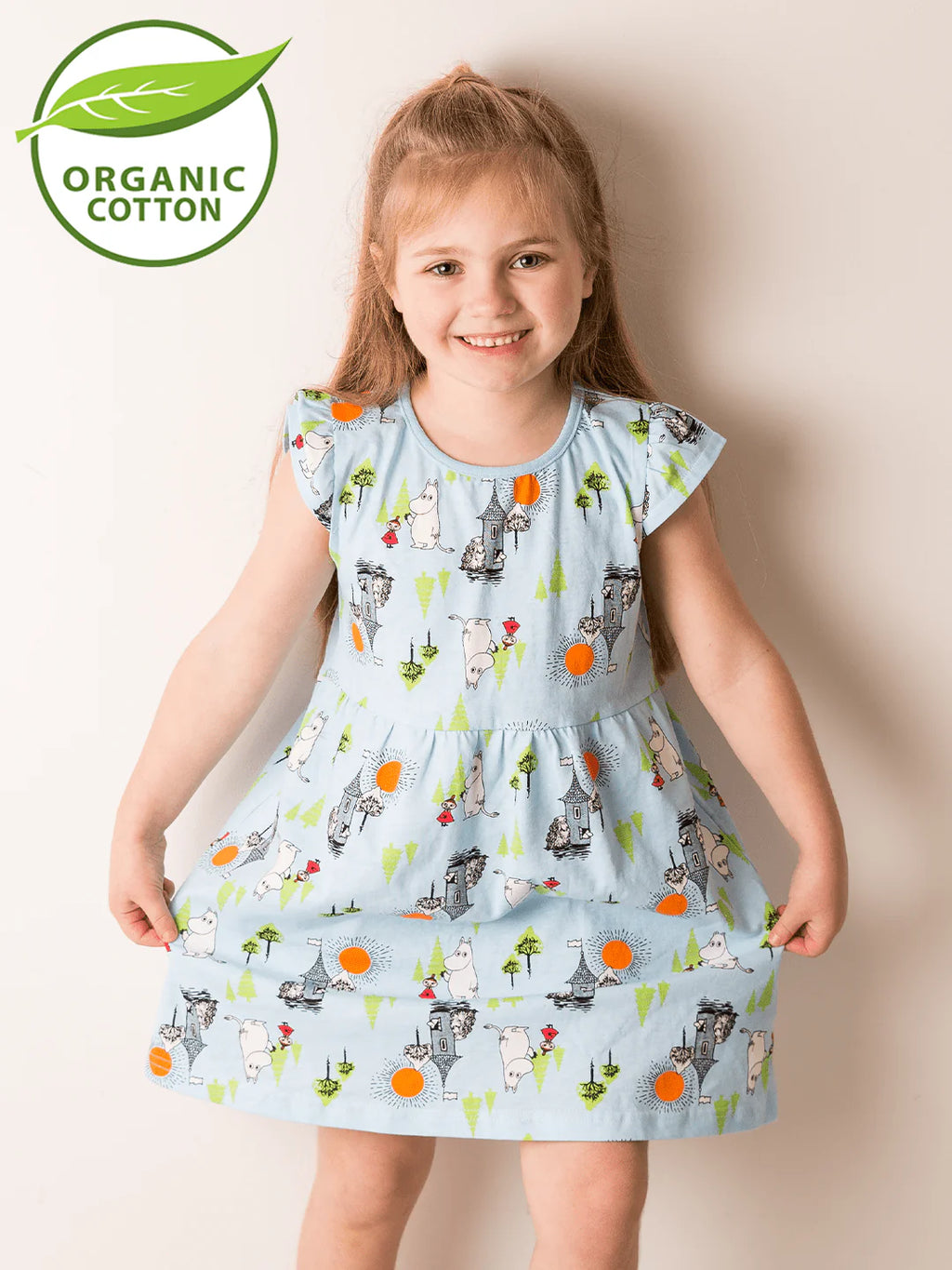 Organic Moomin Free to Explore Summer Dress