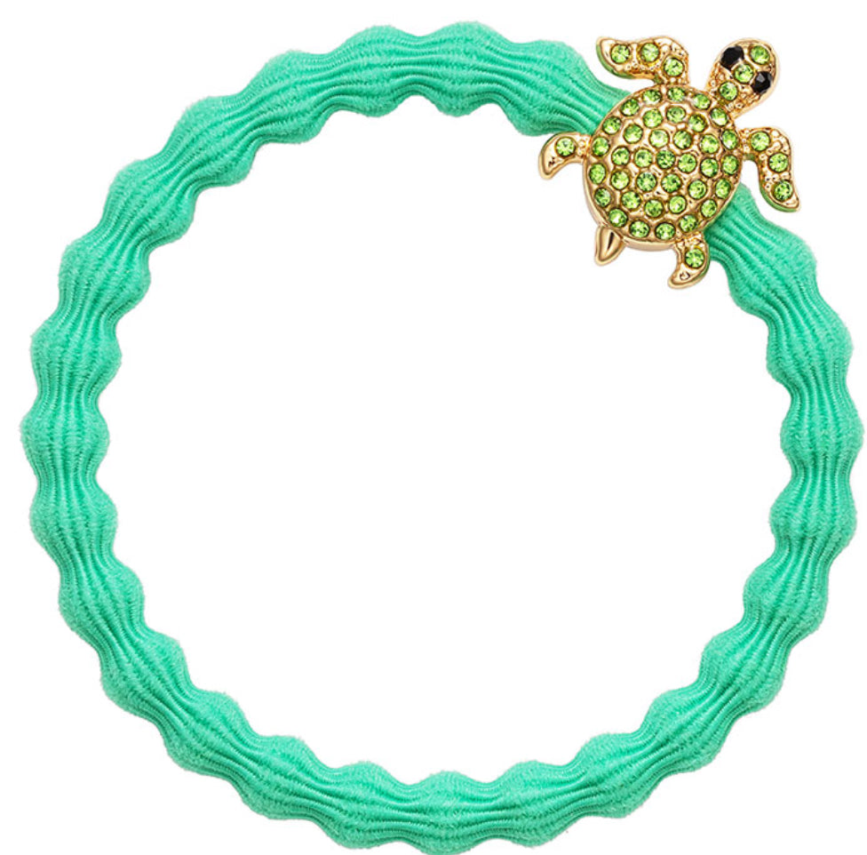Diamanté Turtle Band - Green