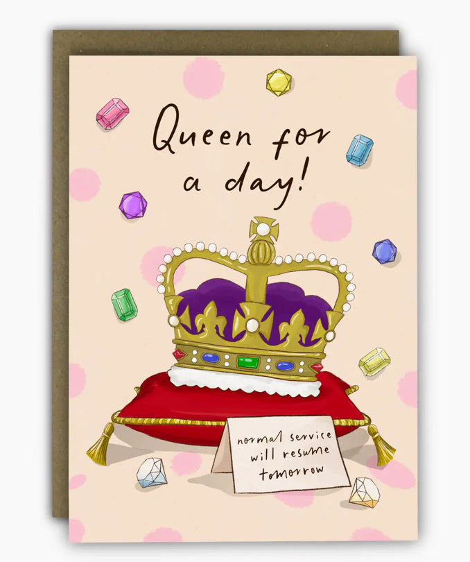 Queen Birthday Card
