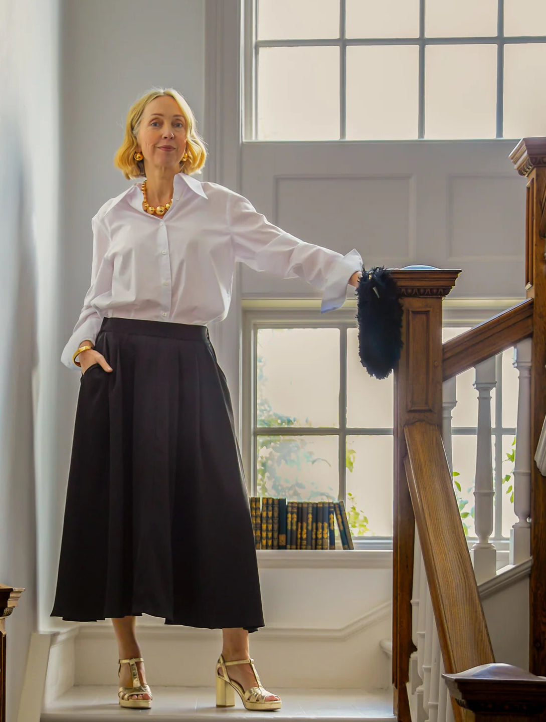 Audrey Satin Skirt