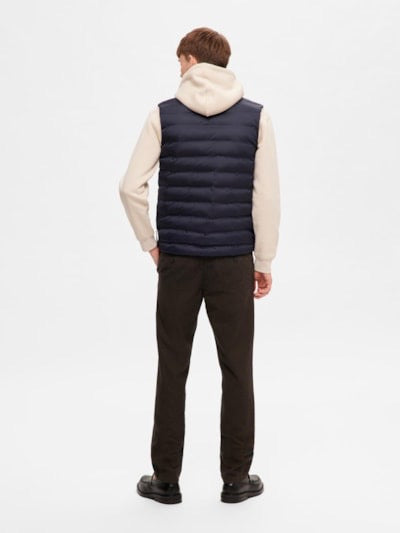 SLHBARRY QUILTED GILET - SKY CAPTAIN