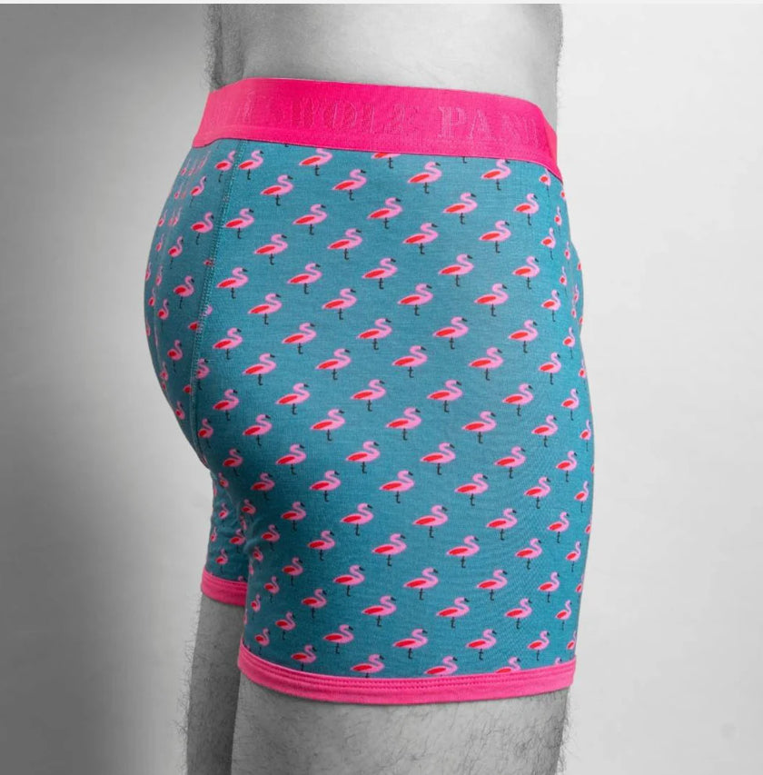 Bamboo Boxers - Flamingo
