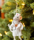 Doctor Mouse Felt Decoration