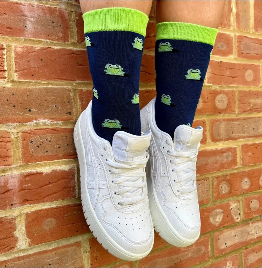 Frog Bamboo Socks