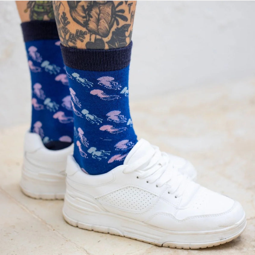 Jellyfish Bamboo Socks