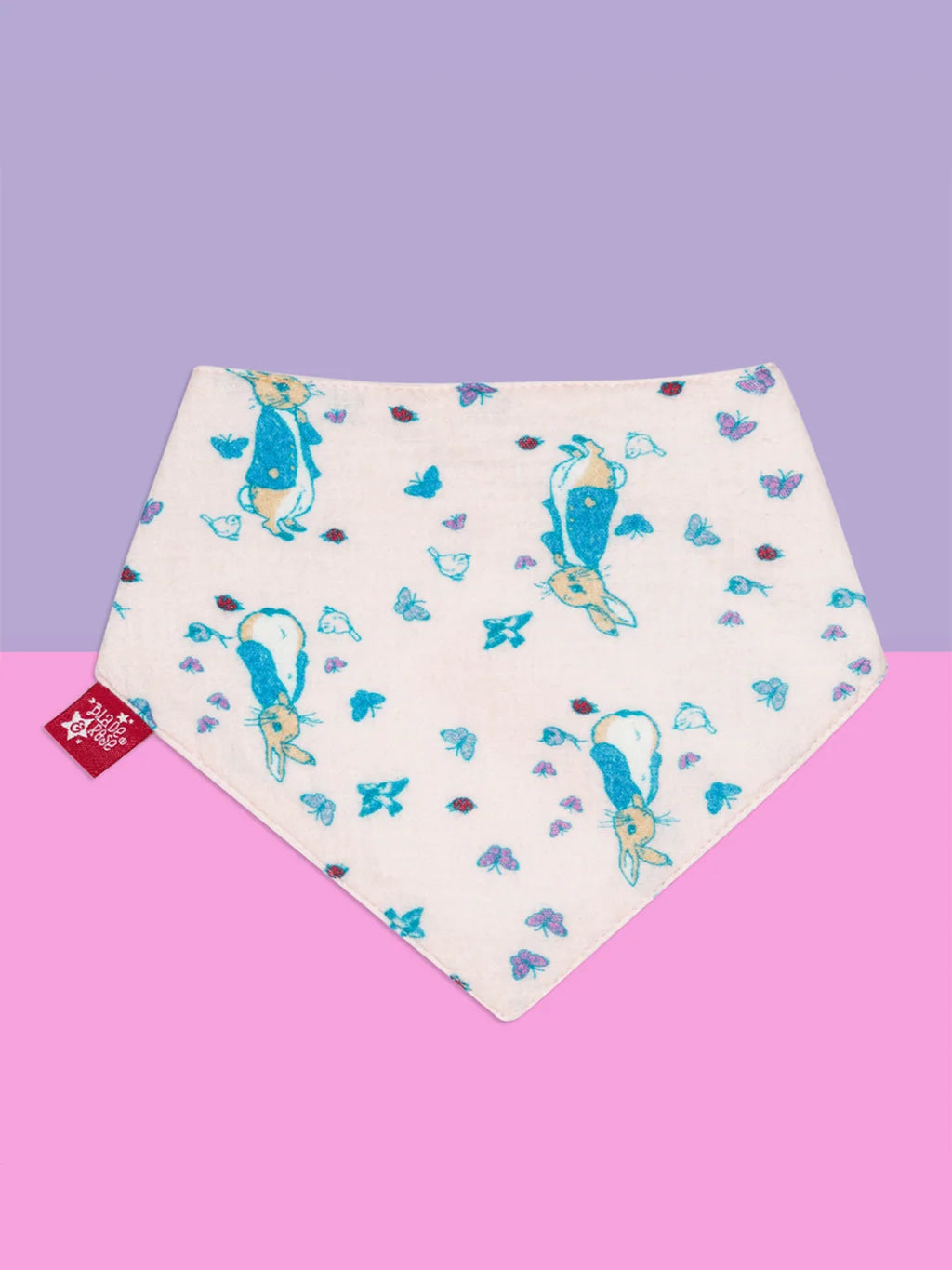 Peter Rabbit™ Love Summer Pink Muslin Bib- 2pack