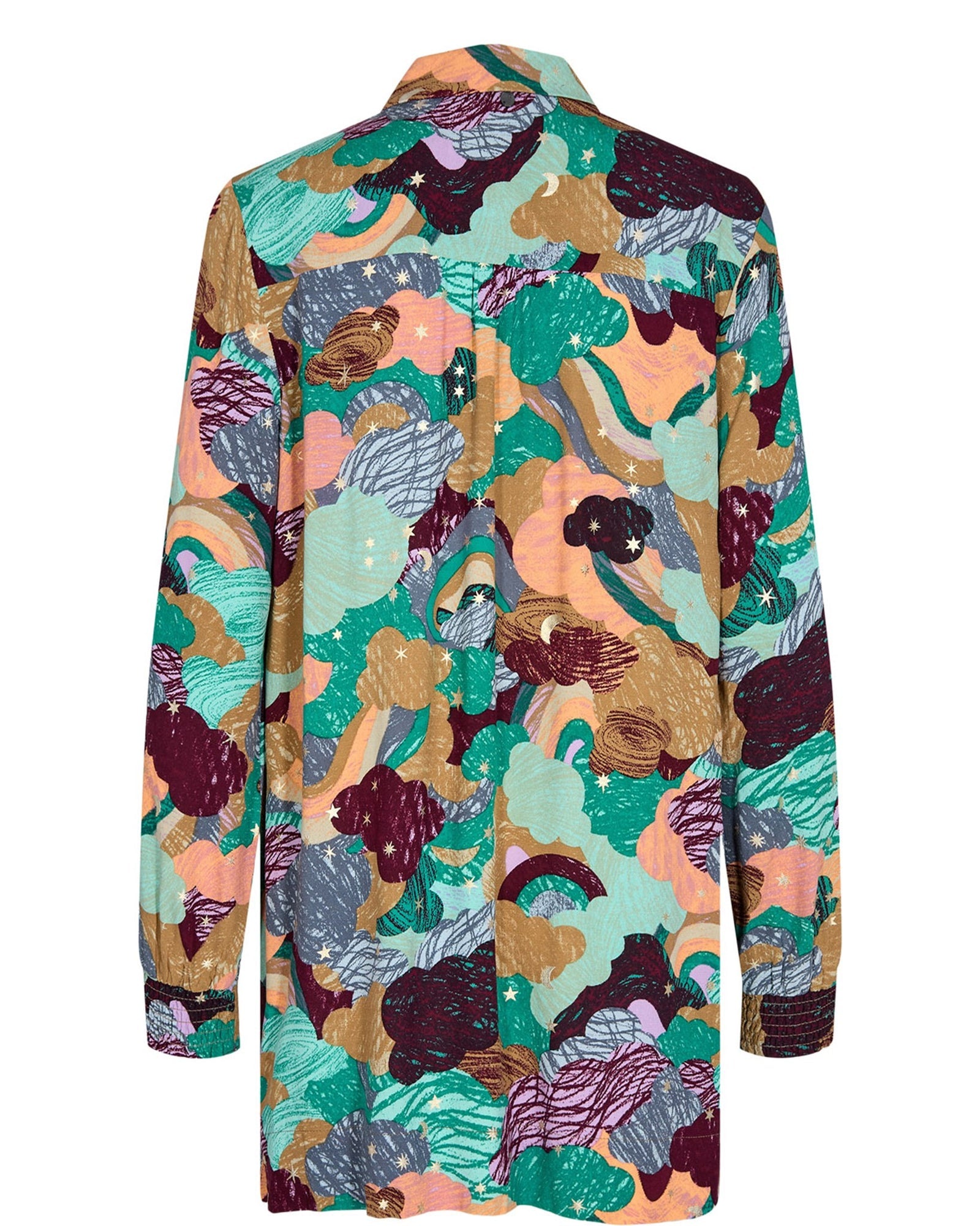 NUWENDY SHIRT - Pool Blue