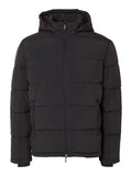 SLHCOOPER PUFFER JKT - BLACK