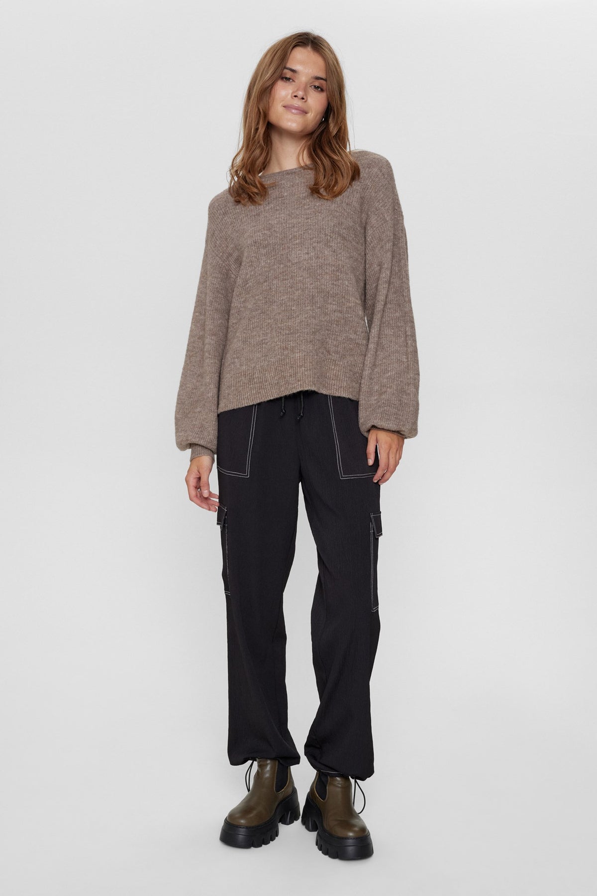 NUMELIA PULLOVER - Brownie