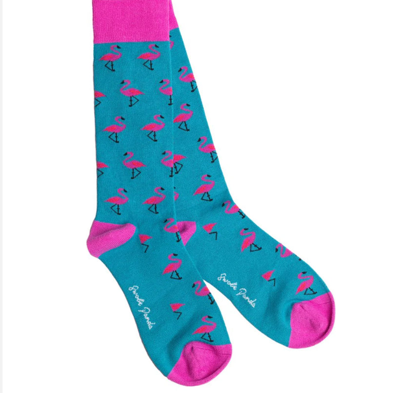 Flamingo Bamboo Socks